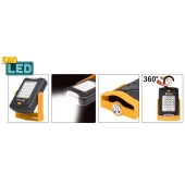 VOREL 82730 Lampa portabila cu magnet, agatatoare, 20+3 leduri, Vorel 82730