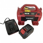 Worcraft SK-115017 Compresor auto 4 in 1, cu acumulator Worcraft CAC-S20Li, 20V, 11 Bar, LED, lanterna si aspirator