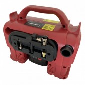 Worcraft SK-115017 Compresor auto 4 in 1, cu acumulator Worcraft CAC-S20Li, 20V, 11 Bar, LED, lanterna si aspirator