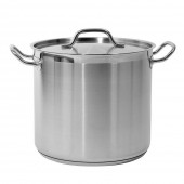 YATO YG-00004 Oala cu capac, uz profesional Yato Gastro capacitate 15.4 l, 28x25 cm, Inox alimentar