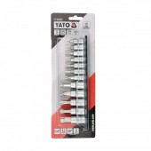 YATO YT-04332 Set biti torx canelate Yato YT-04332, Cr-V, 12 buc