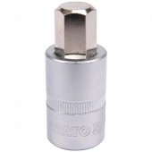 YATO YT-04387 Bit hexagonal 14mm cu adaptor 1/2, 55mm, Cr-V, Yato YT-04387