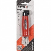 YATO YT-04631 Adaptor bormasina cu cap inclinat Yato YT-04631, unghi 90, max 400 rpm, Hex, lungime 155 mm