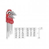 YATO YT-0512 Set chei torx 9 buc, Yato YT-0512, Cr-V, T10-T50