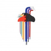 YATO yt-05634 Set chei imbus hexagonale 1.5-10mm,extralungi, 9 piese