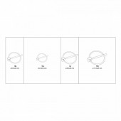 YATO YT-06787 Set pini pentru securizat, 50 bucati, Yato YT-06787