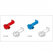 YATO YT-06868 Set 50 cuple rapide pentru cabluri auto Yato YT-06868, alb/rosu