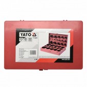 YATO YT-06876 Set 419 garnituri de cauciuc O-ring, Yato YT-06876, dimensiuni de la 3x1.5mm la 50x3.5mm