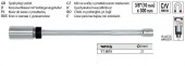 YATO YT-0819 Cheie cu prelungitor pentru bujii 21X300mm, YATO, YT-0819
