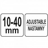 YATO YT-08462 Extractor profesional stergatoare auto Yato YT-08462, 2 brate, 10-40 mm