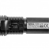 YATO YT-08559 Lanterna cu led Yato YT-08559, 900 lm, IP64, USB, 10W, Aluminiu, Li-Ion