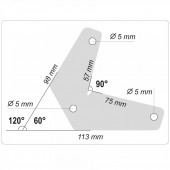 YATO YT-08721 Set suport magnetic pentru sudura Yato YT-08721, maxim 10Kg