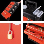 YATO YT-09102 Troller pentru scule, 3 module, 2 x roti, max 45 kg