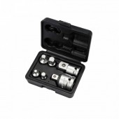 YATO YT-10671 Set 6 adaptoare reductii pentru tubulare Yato YT-10671, Crom Vanadiu