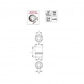 YATO YT-1210 Cheie tubulara hexagonala Yato YT-1210, 1/2, 17 mm CR-V