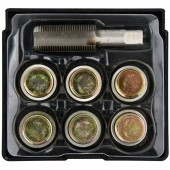 YATO YT-17574 Kit pentru reparare filet busoane ulei Yato YT-17574, M20x1.5mm, 7 piese