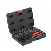 YATO yt-22451 Cleste pentru sertizat cu 5 matrite interschimbabile