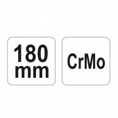 YATO YT-2450 Cleste autoblocant Yato YT-2450, 180 mm, Cr-Mo