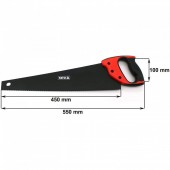 YATO YT-3107 Fierastrau pentru lemn Yato YT-3107, dimensiune 450mm, maner plastic