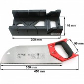 YATO YT-3150 Fierastrau manual pasuitor Yato YT-3150, cu suport pentru taiat, 300 mm