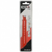 YATO YT-33931 Set 2 panze pentru fierastrau sabie, Yato YT-33931, pentru lemn si metal, 150 mm, 18TPI, HCS