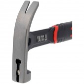YATO YT-45740 Ciocan dulgher 2 dinti monobloc 500gr X 345 mm, forjat