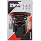 YATO YT-52790 Set 4 spatule Yato YT-52790, Inox, 50-150 mm