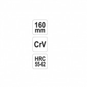 YATO yt-6600 Cleste patent universal Yato YT-6600, 160 mm, Cr-V
