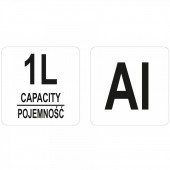 YATO YT-6745 Pistol pentru silicon sau chit Yato YT-6745, metalic, profesional