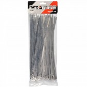 YATO YT-70562 Set 100 coliere metalice Yato YT-70562, 4.6x250mm, reglabile
