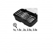 YATO yt-73842 Ochelari cu lupa si led, suport de cap