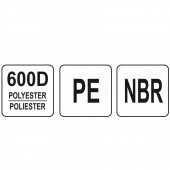 YATO YT-74612 Set 2 genunchiere Yato YT-74612, negre, 0.33 Kg