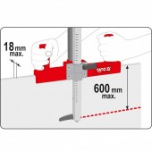 YATO YT-76270 Cutit pentru taiere placi gipscarton Yato YT-76270, max 600 mm