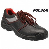 YATO YT-80554 Pantofi de lucru din piele PIURA, clasa de protectie S3, marimea 41, negru, Yato YT-80554