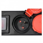 YATO YT-81240 Prelungitor cu 3 locasuri, Yato YT-81240, lungime cablu 3m, max 3500W, cu impamantare, IP44