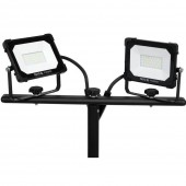 YATO YT-818171 Proiectoare led pe stativ, IP65, 2 x 30 W, 2 x 2850 lm, Aluminiu, Inaltime 0.6-1.2 m