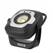 YATO yt-818214 Proiector portabil cu senzor miscare si acumulator 10w, 1200lm