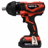 YATO YT-82804 Pistol de impact cu acumulator Yato YT-82804, cuplu 300Nm, 18V, Li-Ion, 2Ah