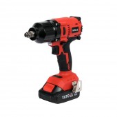 YATO YT-82807 Masina de insurubat cu impact Yato prindere 1/2, 700 Nm, Li-Ion 18 V, 21 accesorii