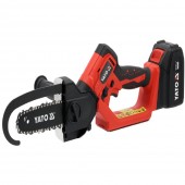 YATO YT-828115 Mini ferastrau tamplarie 18V,motor fara perii cu acumularor 4Ah, lama 15 cm, 2 pozitii