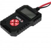 YATO YT-83114 Tester electronic pentru verificare incarcare baterie, 8-30 V, Domeniu de masurare CCA 100-2000 A, LCD