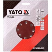 YATO YT-83464 Set 3 discuri abrazive Yato YT-83464, pentru tencuiala, P120, 180mm