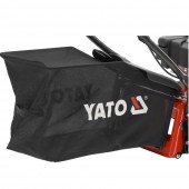YATO yt-85521 Masina tuns gazon pe benzina, autopropulsata, lama 41 cm, motor Loncin 2.1kw, carcasa metalica, cos 40l