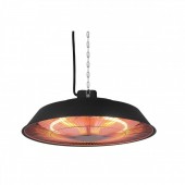 YATO YT-99500 Incalzitor terasa cu halogen Yato YT-99500, 230V, 1500W, de tavan, IP44, Aluminiu